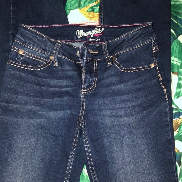 New wrangler boot cut Jeans - Picture 1 of 4